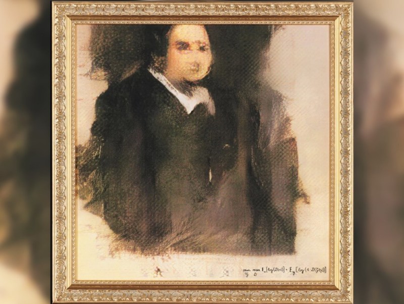 Το «Πορτρέτο του Έντμοντ Μπέλαμι» και η υπέρβαση της ζωγραφικής