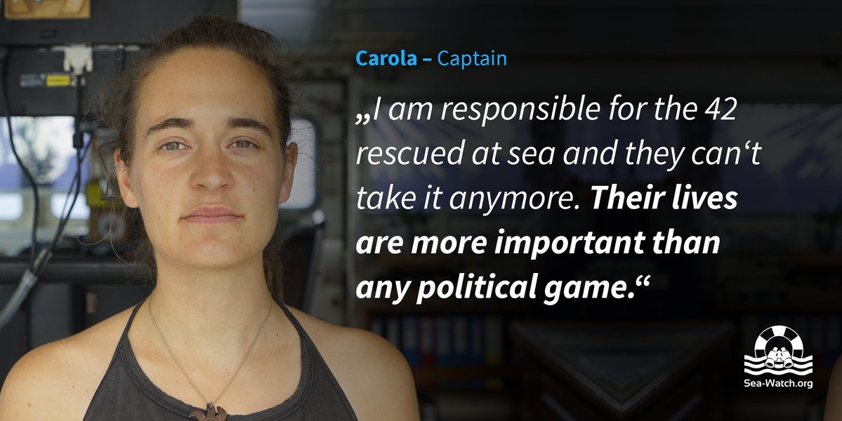 Το Sea Watch και πέρα από αυτό: μαρτυρία μιας δημοσιογράφου-ακτιβίστριας