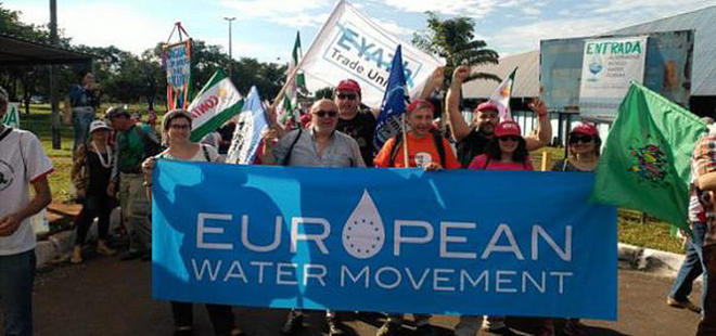 Κάλεσμα του Ευρωπαϊκού Κινήματος του Νερού για τις Ευρωεκλογές