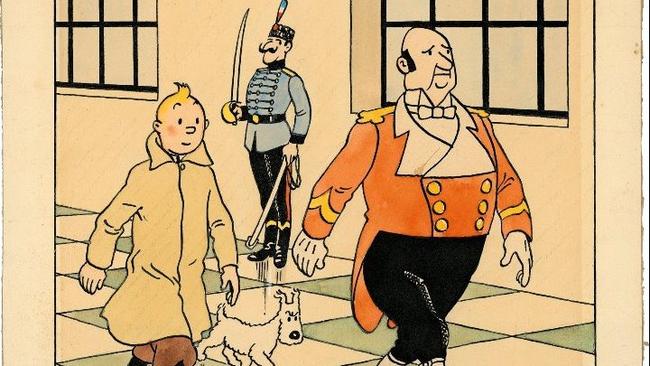 Το πρώτο εξώφυλλο του κόμικ Τεν Τεν πωλήθηκε σε δημοπρασία για 1 εκατ. δολάρια