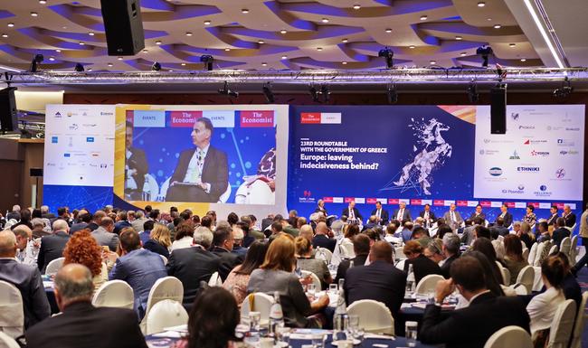 Ομιλία του Γιώργου Αλεξόπουλου στο 23ο ετήσιο Συνέδριο του ECONOMIST με θέμα: "Europe: leaving indecisiveness behind?"