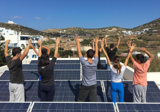 «Η Ενέργεια για Ζωή Tαξιδεύει» - Εγκατάσταση φωτοβολταϊκού συστήματος παραγωγής ηλεκτρικής ενέργειας στο Γυμνάσιο Δονούσας