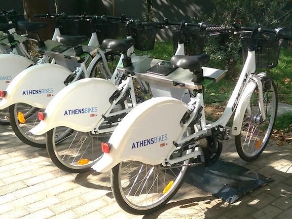 Ανακαλύψτε την Αθήνα με ποδήλατο μέσω της υπηρεσίας "Bike Sharing"