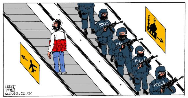 Το σκίτσο του Latuff για άλλη μια φορά τα λέει όλα