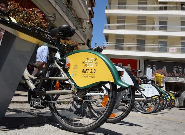Τα ποδήλατα βγαίνουν στους δρόμους της Πάτρας