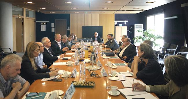 Ενημερωτική συνάντηση της Διοίκησης των ΕΛΠΕ με τους Έλληνες ευρωβουλευτές