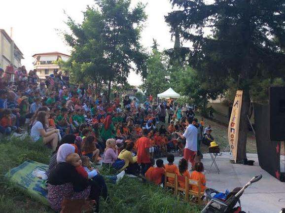 Ένα απόγευμα χαράς και παιχνιδιού για 100 προσφυγόπουλα στα Γιαννιτσά