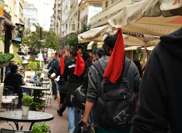 Αντιφασιστική συγκέντρωση και διαδήλωση στο Πειραιά (ΦΩΤΟ)