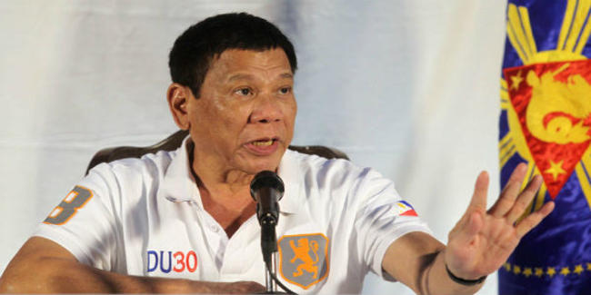 Πρόεδρος Φιλιππίνων: "Θα σκοτώσω 3 εκατομμύρια τοξικομανείς"