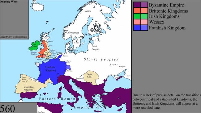 Η Ιστορία της Ευρώπης: 5.000 χρόνια σε 10 λεπτά (ΒΙΝΤΕΟ)