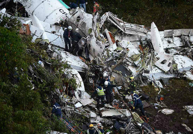 Από έλλειψη καυσίμων κατέπεσε το αεροσκάφος στην Κολομβία