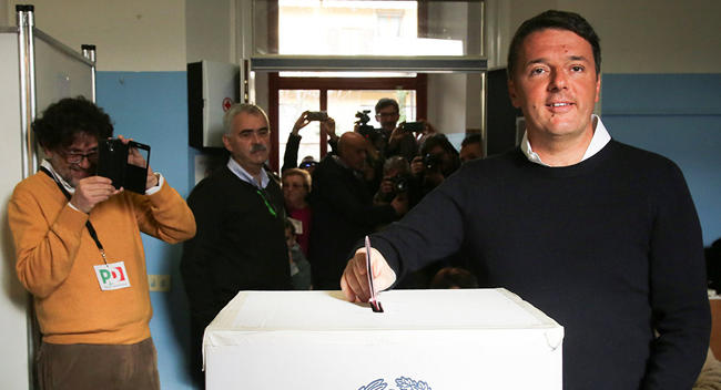 Ιταλία: Προβάδισμα στο ΟΧΙ δίνουν τα exit polls