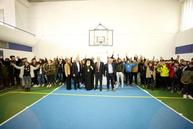 Εγκαίνια κλειστού Γυμναστηρίου στο 2ο Γυμνάσιο Εχεδώρου του Δήμου Δέλτα