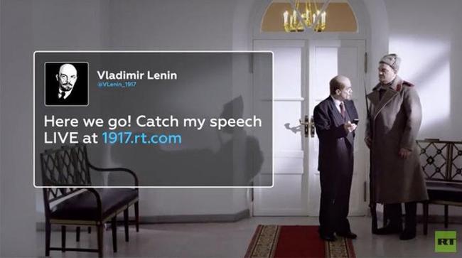 #1917LIVE: Αν ο Λένιν είχε twitter...[ΒΙΝΤΕΟ]