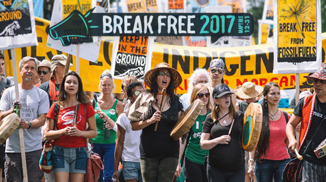 BREAK FREE : Σπάμε τα δεσμά από τις κλιματικές αλλαγές, την ανισότητα και τη βία