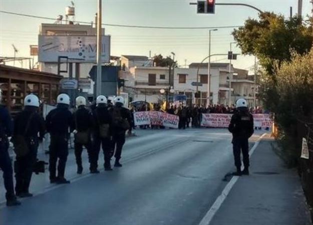 ΚΕΕΡΦΑ: Απόλυτη κατάντια της κυβέρνησης η επίθεση της αστυνομίας στους αντιφασίστες διαδηλωτές στα Χανιά