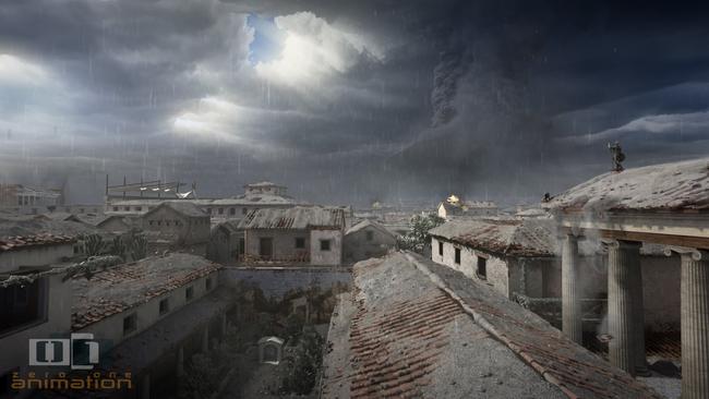 Εντυπωσιακό animation με τις τελευταίες στιγμές πριν την καταστροφή της Πομπηίας [ΒΙΝΤΕΟ]