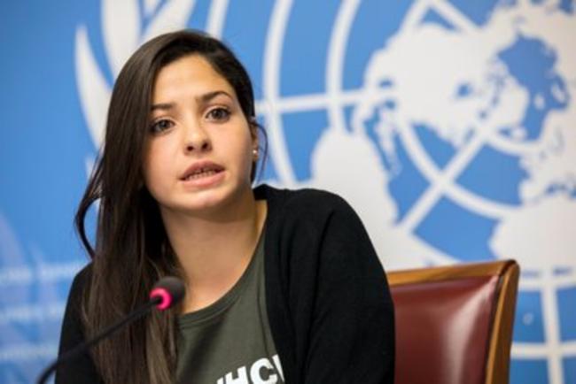 Μία κολυμβήτρια, πρόσφυγας από τη Συρία, νέα Πρέσβειρα Καλής Θέλησης της Ύπατης Αρμοστείας του ΟΗΕ