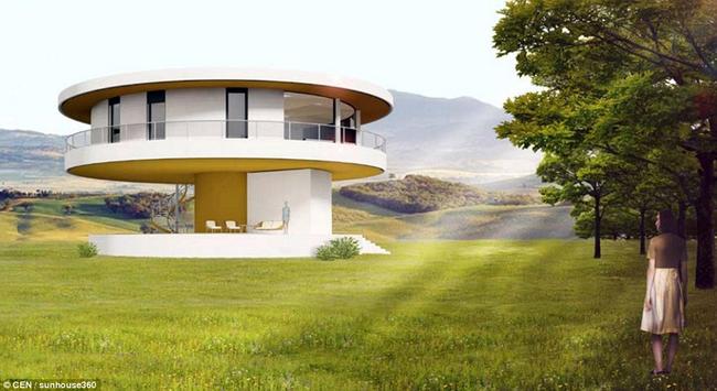 Δείτε το πρώτο "πράσινο" σπίτι που περιστρέφεται για να ακολουθεί τις ακτίνες του ήλιου [ΦΩΤΟ]