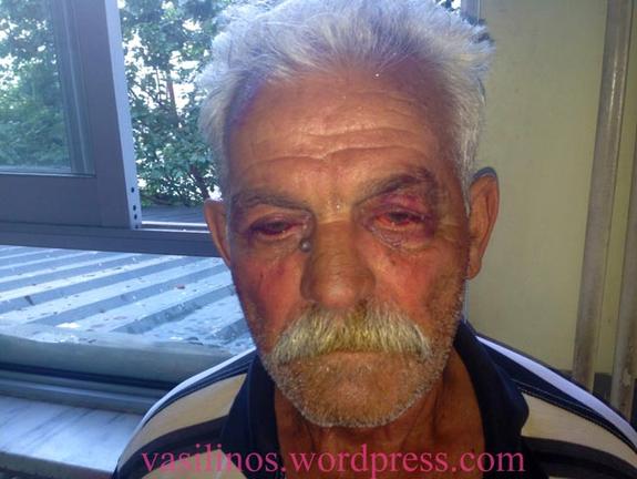 O 77χρονος μπάρμπα - Θόδωρος έδειρε δέκα πάνοπλους ΜΑΤατζήδες, απεφάνθη το δικαστήριο και του έριξε 12 μήνες φυλακή