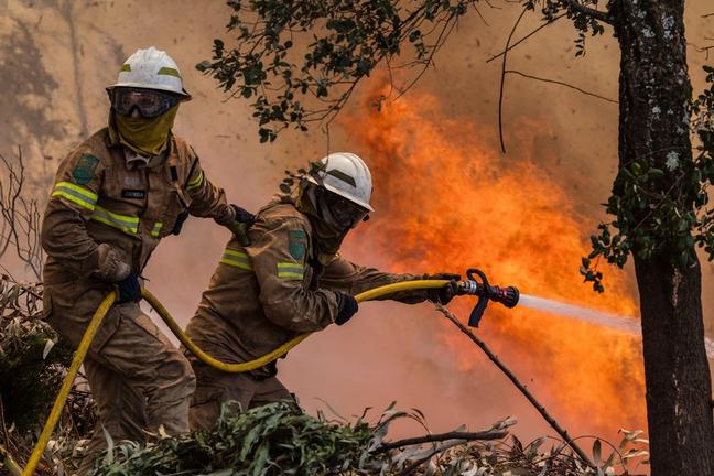 Πορτογαλία: Η viral ΦΩΤΟ με τους πυροσβέστες να κοιμούνται μετά από 24 ώρες μάχη με τη φωτιά