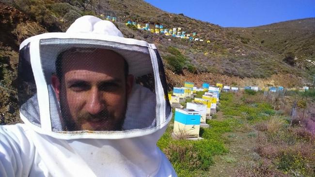 Οικονομολόγος στην Αθήνα, μελισσοκόμος στα Ψαρά