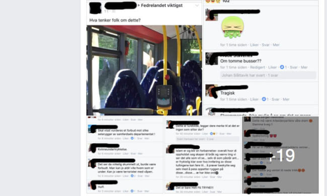 "Τζιμάνια" Νορβηγοί ακροδεξιοί μπέρδεψαν τα άδεια καθίσματα λεωφορείου με "τρομοκράτες"