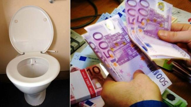 Βούλωσαν τουαλέτες τράπεζας και εστιατορίων από 500ευρα