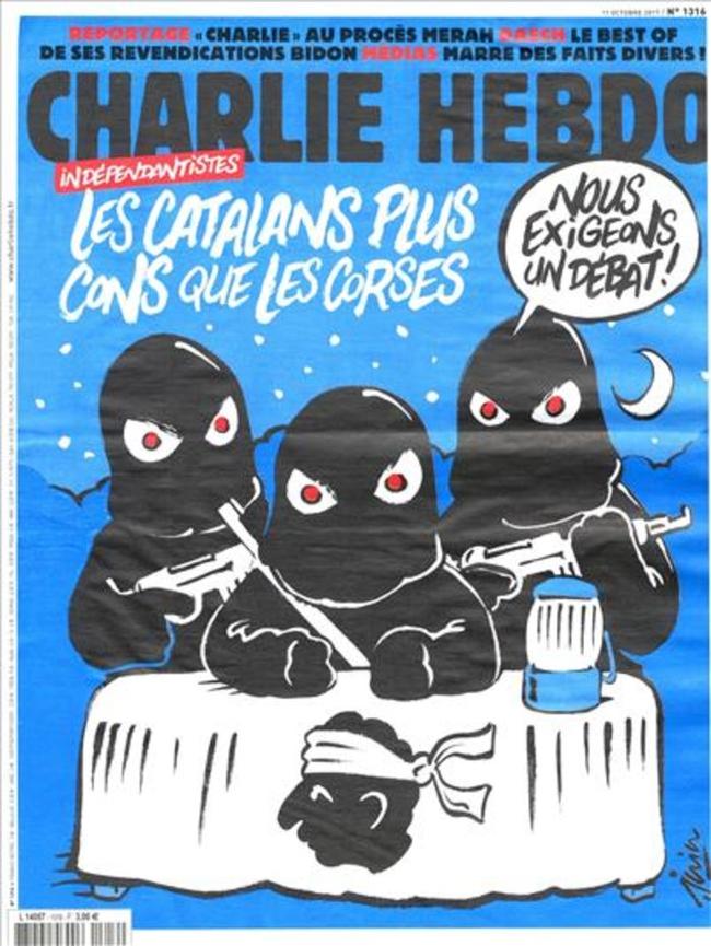 Το Charlie Hebdo για την κρίση στην Ισπανία
