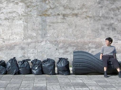 Ανακύκλωση και Εκτύπωση 3D: Πώς φτιάχνουν πλαστικά παγκάκια στο Άμστερνταμ [ΦΩΤΟ]