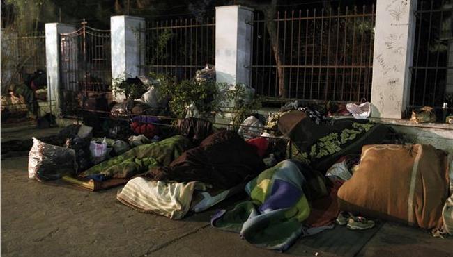 Μέτρα προστασίας από το κρύο για τους άστεγους της Αθήνας