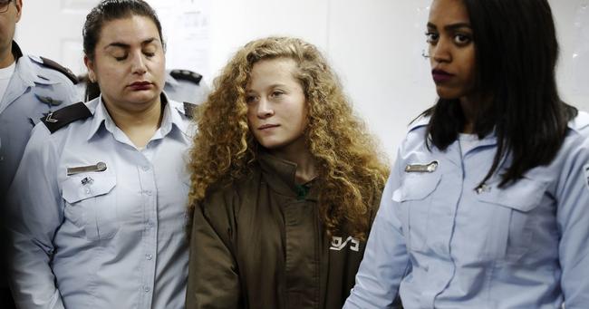 Ισραήλ: Παρατείνεται η κράτηση της ανήλικης Παλαιστίνιας Άχεντ Ταμίμι