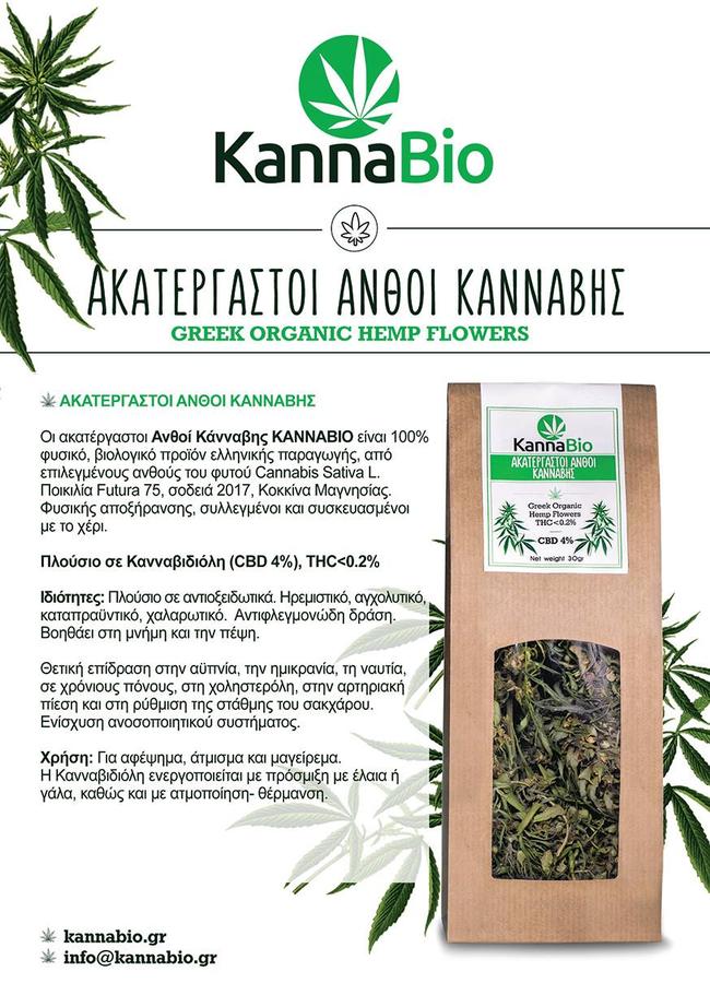 KannaBio: Το πρώτο βιολογικό, ελληνικό τσάι Κάνναβης είναι εδώ!