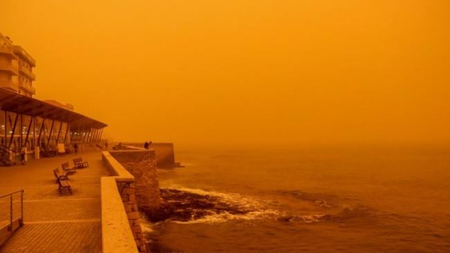 Σε ύφεση το φαινόμενο της αφρικανικής σκόνης στην Κρήτη