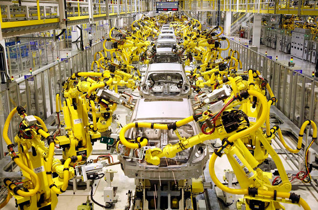 Τα βιομηχανικά ρομπότ θα ξεπεράσουν τα τρία εκατομμύρια το 2020