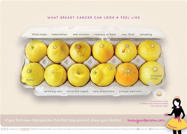 Κοινοποιώντας αυτή την φωτογραφία με τα λεμόνια μπορείς να σώσεις χιλιάδες ζωές γυναικών