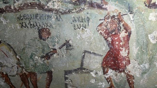 Ανακαλύφθηκε αρχαίο κόμικ σε τάφο του 1ου αιώνα μ.Χ.