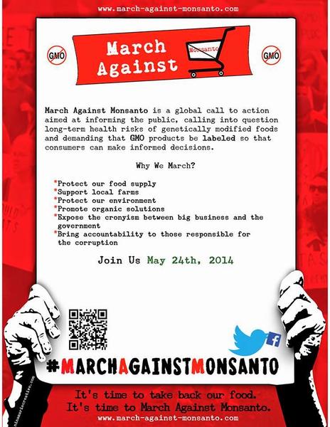 Διαδηλώσεις σε 300 πόλεις ενάντια στην Monsanto