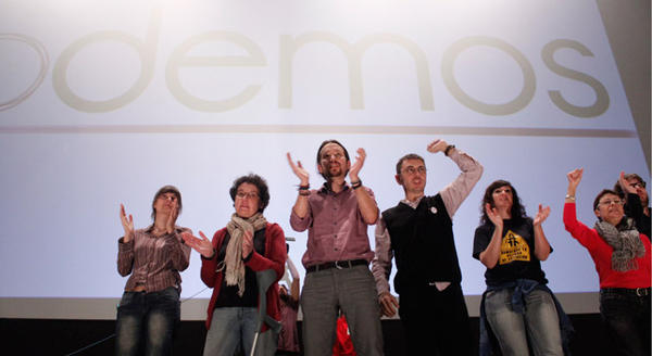 Podemos: Τέταρτη πολιτική δύναμη οι Αγανακτισμένοι της Ισπανίας