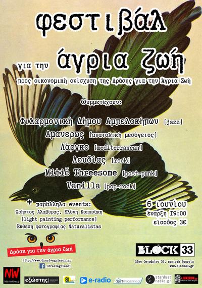 Θεσσαλονίκη: Φεστιβάλ για την άγρια ζωή
