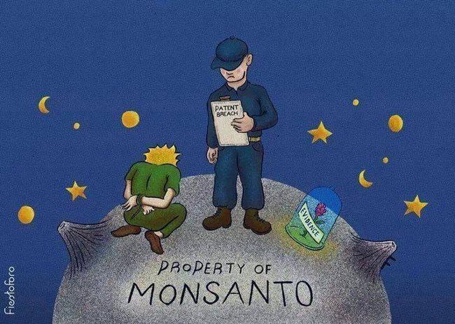 Εικόνα της ημέρας: "Ιδιοκτησία της Monsanto"