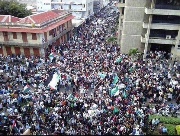 Μεγάλες διαδηλώσεις σε όλο τον κόσμο για την ειρήνη στην Παλαιστίνη (φωτο)