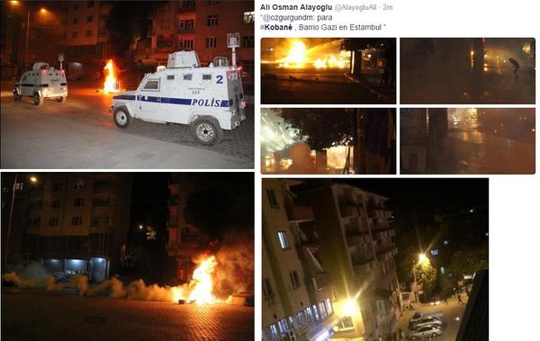 ΦΩΤΟ ΒΙΝΤΕΟ: Η Κωνσταντινούπολη καίγεται – Ξεσηκωμός Κούρδων!