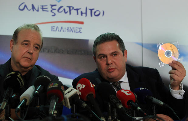 Καμμένος: Ο Αποστολόπουλος αυτοδιαφημιζόταν ως σύμβουλος της προηγούμενης κυβέρνησης (ΒΙΝΤΕΟ)