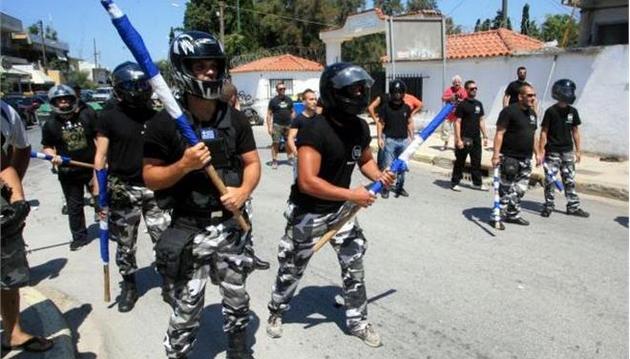 Επίθεση χρυσαυγιτών εναντίον μελών του ΣΥΡΙΖΑ και της ΑΝΤΑΡΣΥΑ στο Κερατσίνι