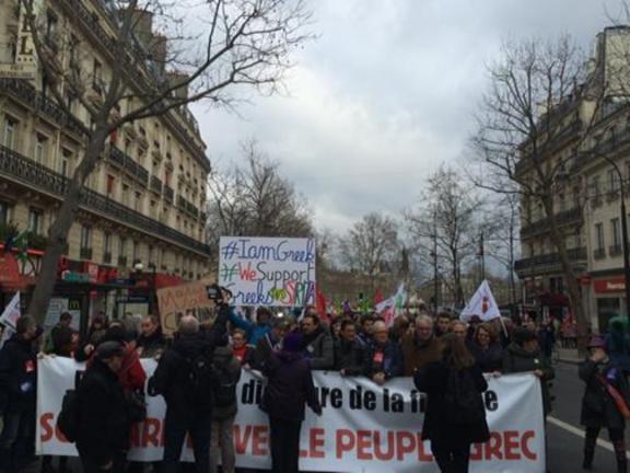 Κίνημα «Ανάσα Αξιοπρέπειας»: Παρίσι
