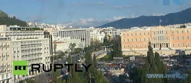 LIVE από την συγκέντρωση στο Σύνταγμα - Ανάσα Αξιοπρέπειας