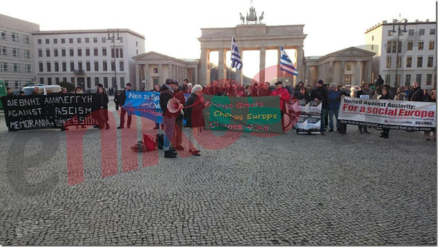 Βερολίνο - Πορεία αλληλεγγύης στην Ελλάδα (φωτο)