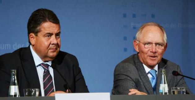 Ο Γερμανός αντικαγκελάριος Ζίγκμαρ Γκάμπριελ κατά Σόιμπλε: «δεν πρέπει να λέμε "ναι" ή "όχι" τόσο γρήγορα»
