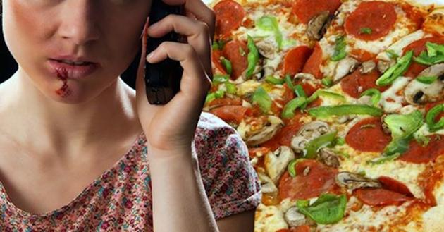 Γυναίκα τηλεφωνεί στην αστυνομία και παραγγέλνει πίτσα... Και δεν έκανε καθόλου πλάκα